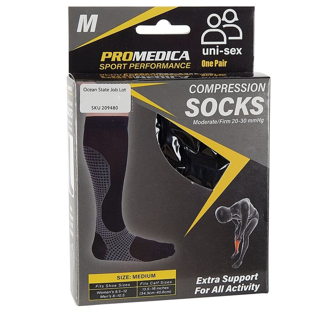 Promedica Sport Performance Uni-Sex Compression Socks, Medium