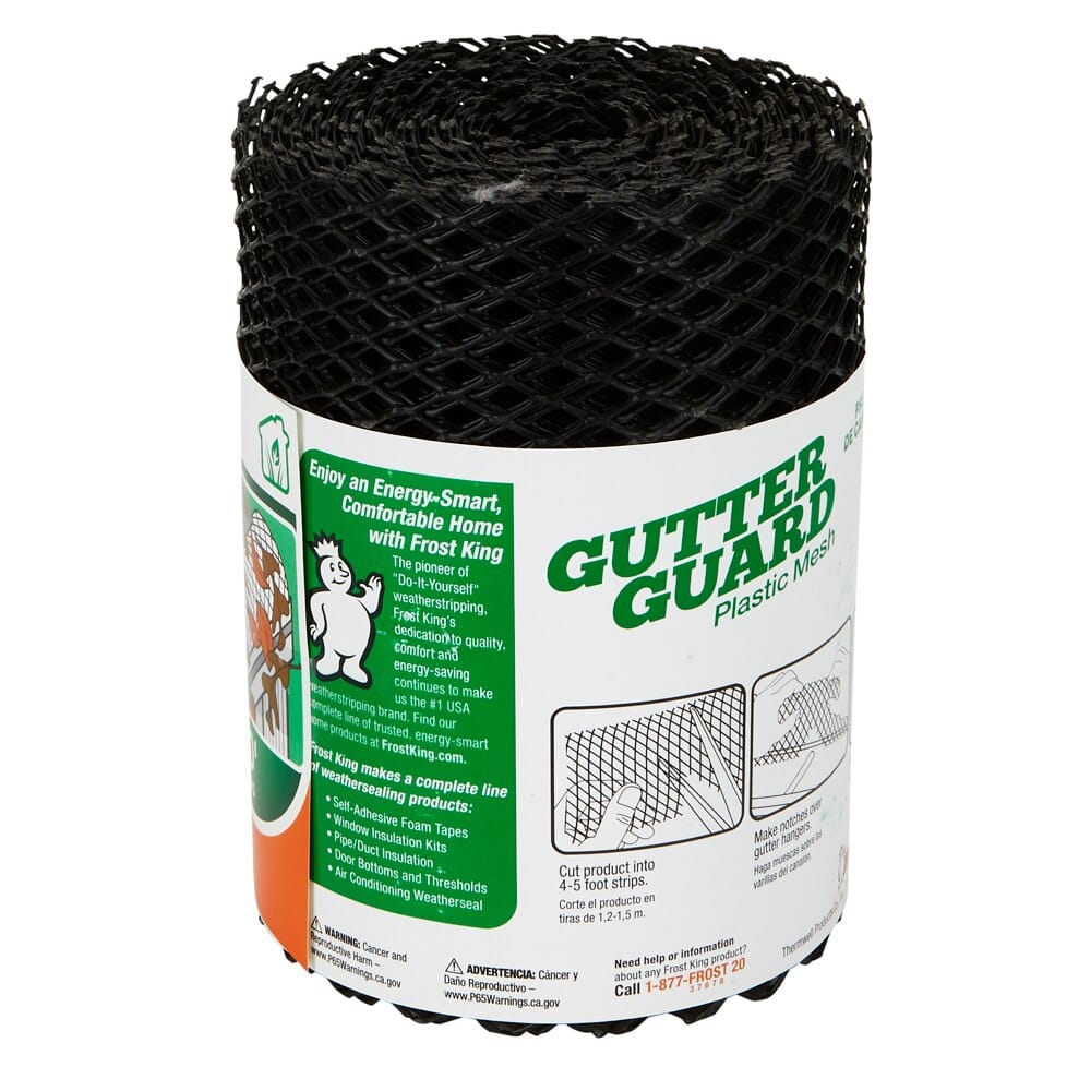 Frost King Plastic Mesh Gutter Guard, 6" x 20'