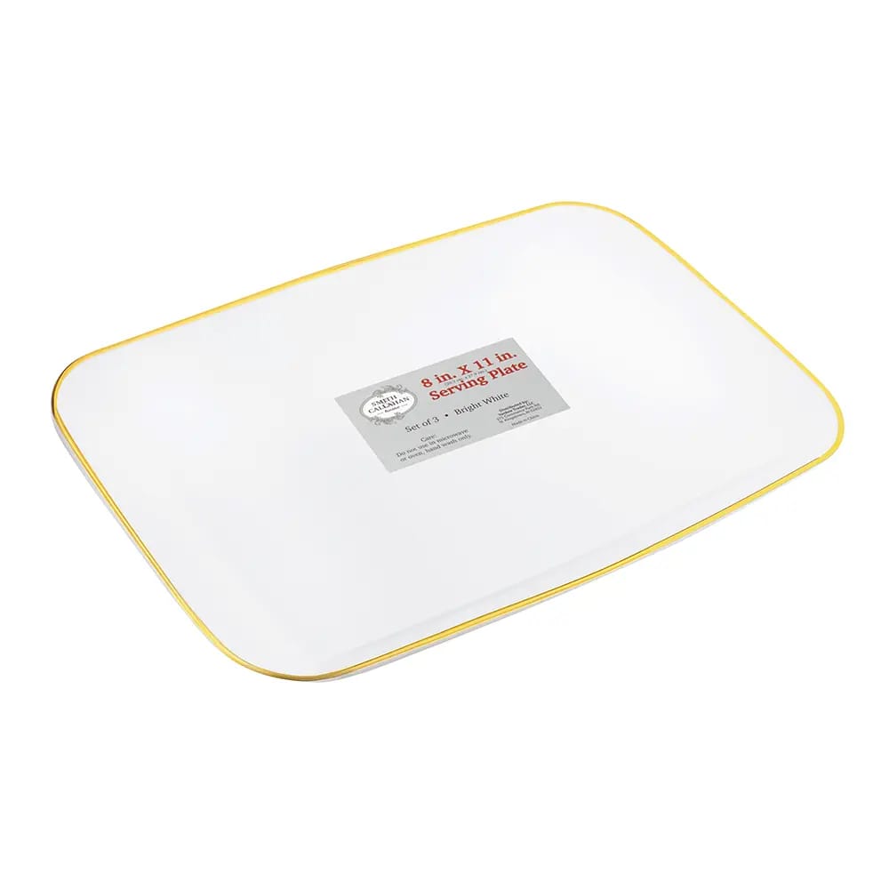 Smith & Callahan Serving Plate Set, 3 pk, 8" x 11"