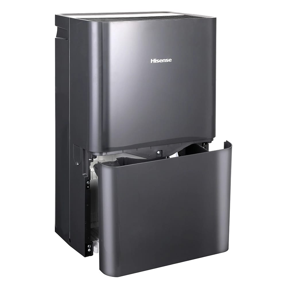 Hisense 50-Pint Dehumidifier with Built-In Pump, Black (Factory Refurbished)