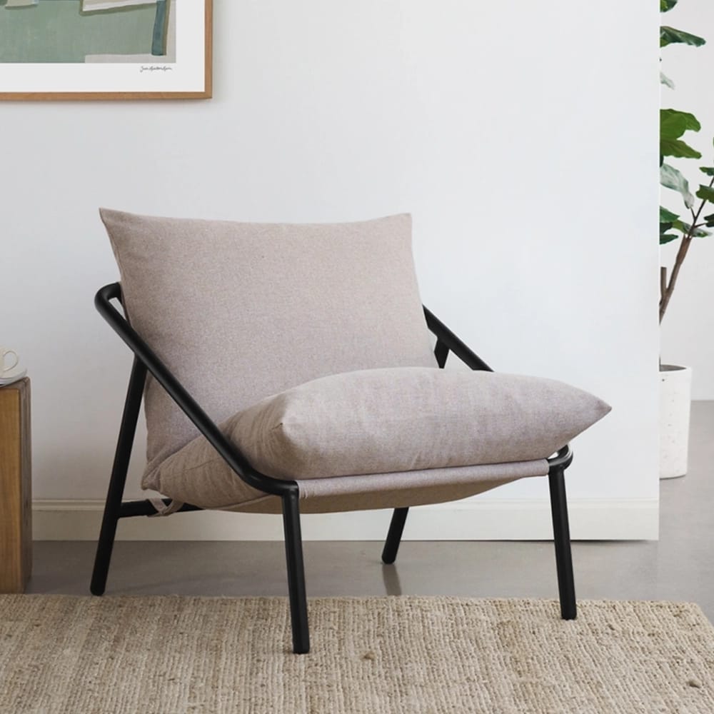 Zinus Ada Sling Chair, Beige