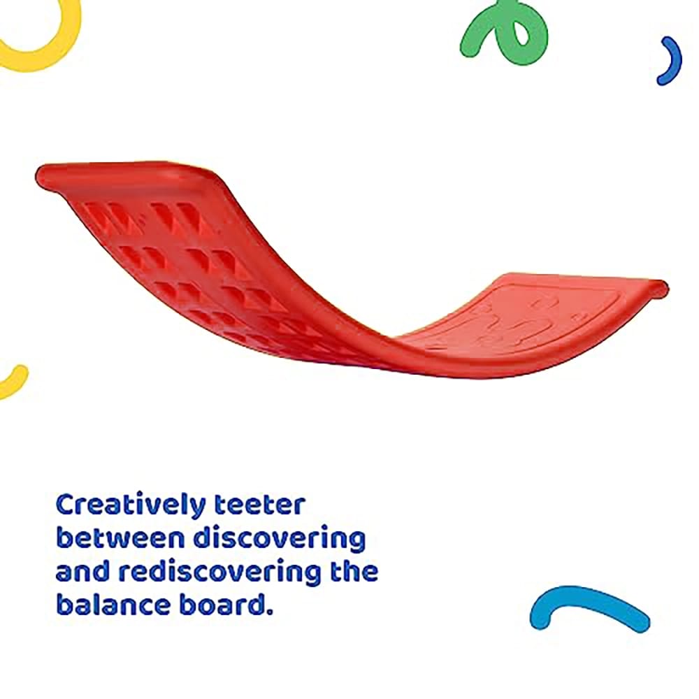 Dazmers Children's Balance Board, Red