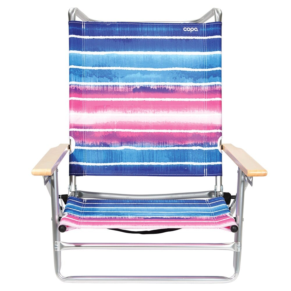 5-Position Copa Lay Flat Aluminum Beach Chair