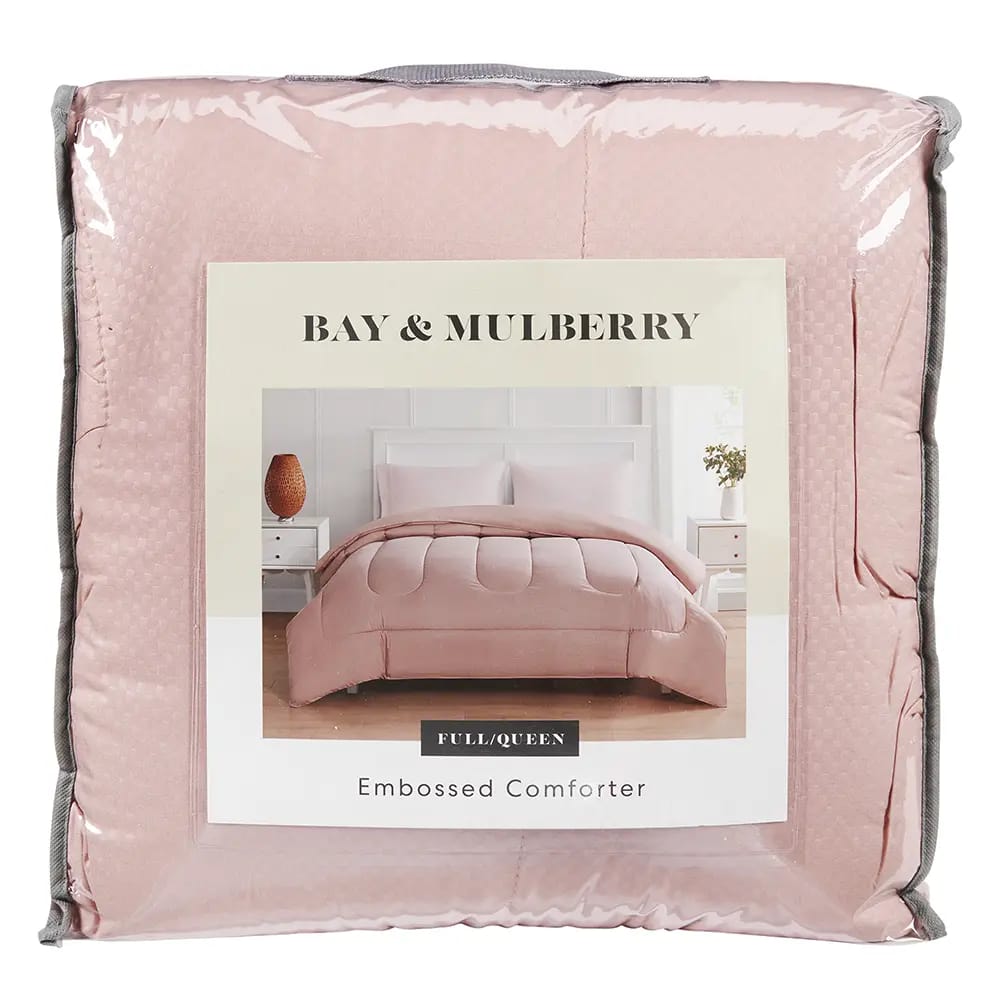 Bay & Mulberry Full/Queen Embossed Comforter