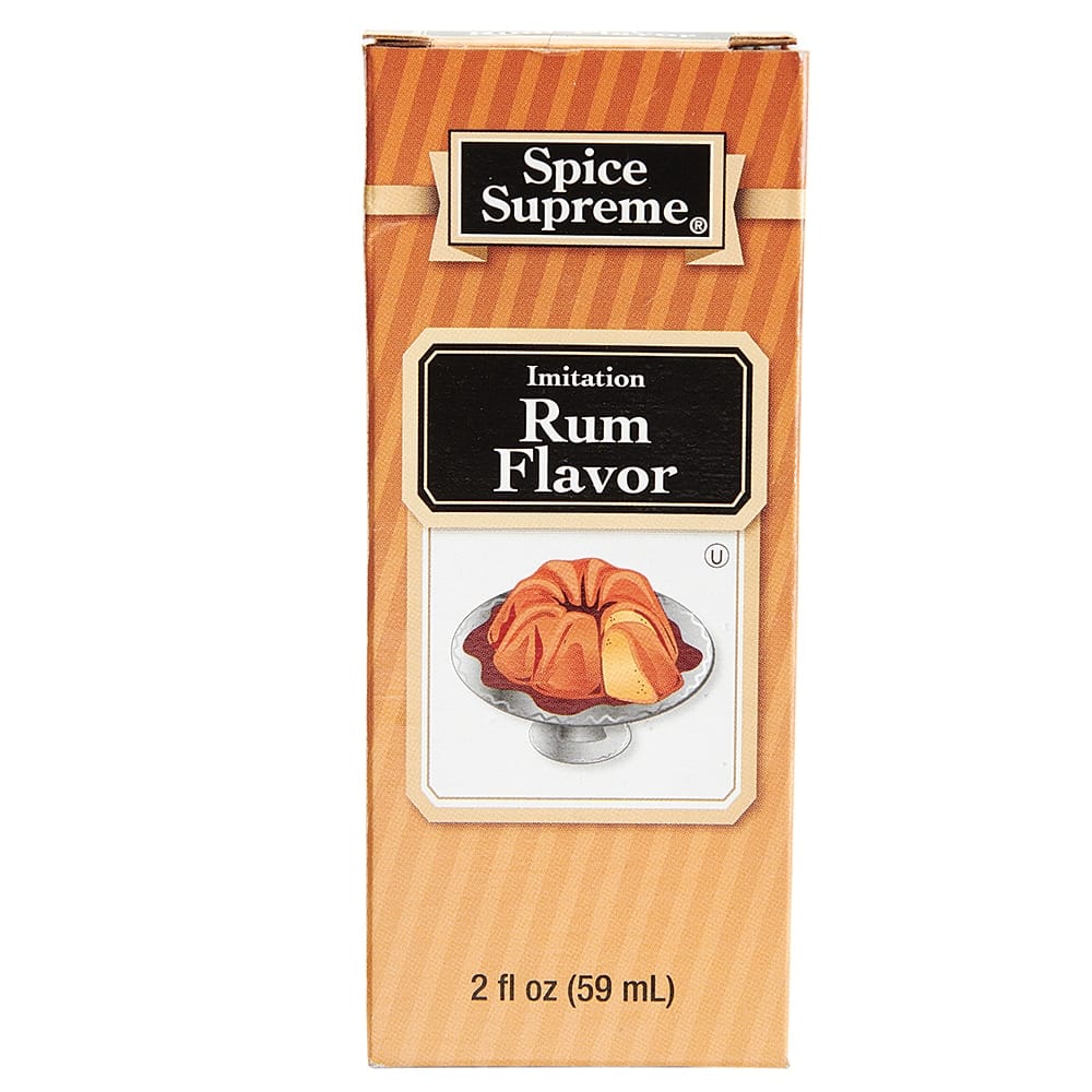 Spice Supreme Imitation Rum Extract, 2 oz