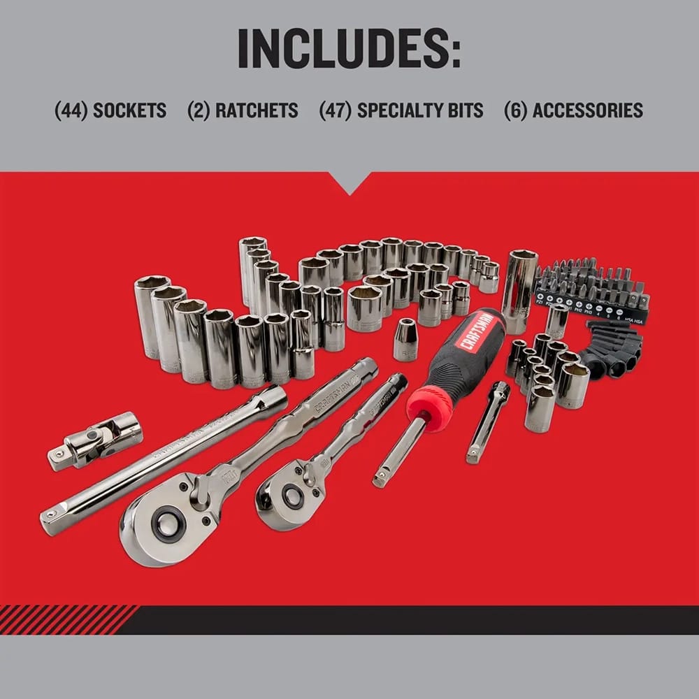 Craftsman 99-Piece Overdrive Mechanics Tool Set