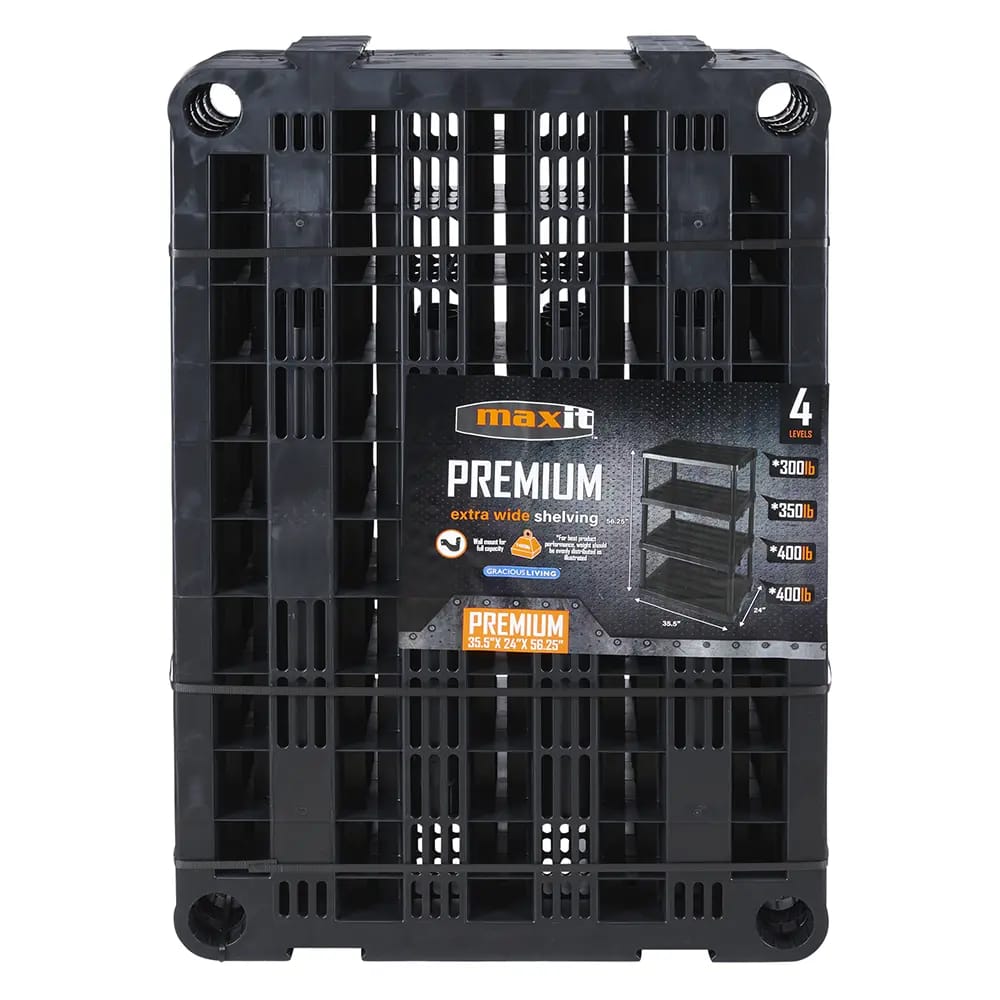 Extra Large Heavy Duty 4 Shelf