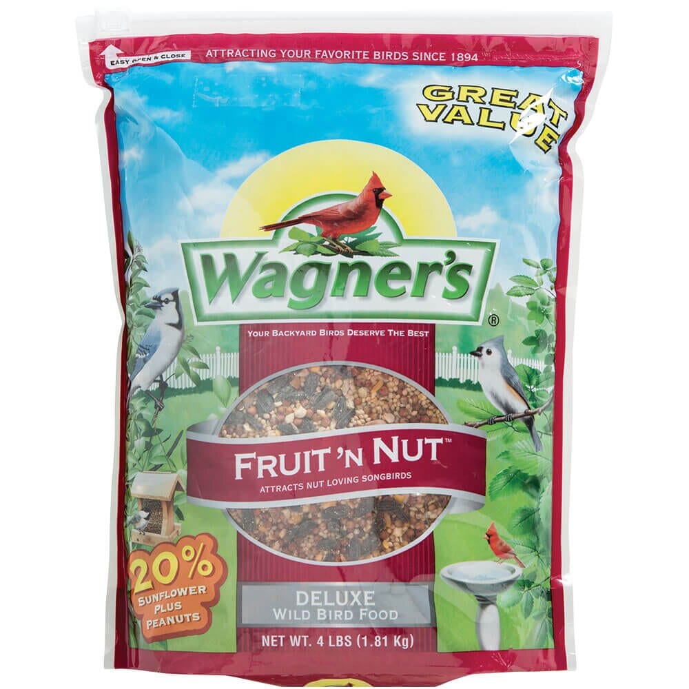 Wagner's Fruit 'N Nut Deluxe Wild Bird Food, 4 lbs