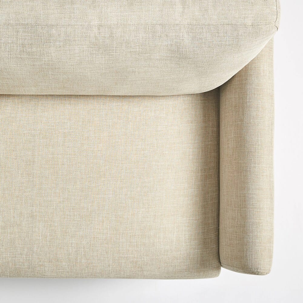 Zinus Jackie 2-Seat Upholstered Sofa, Beige