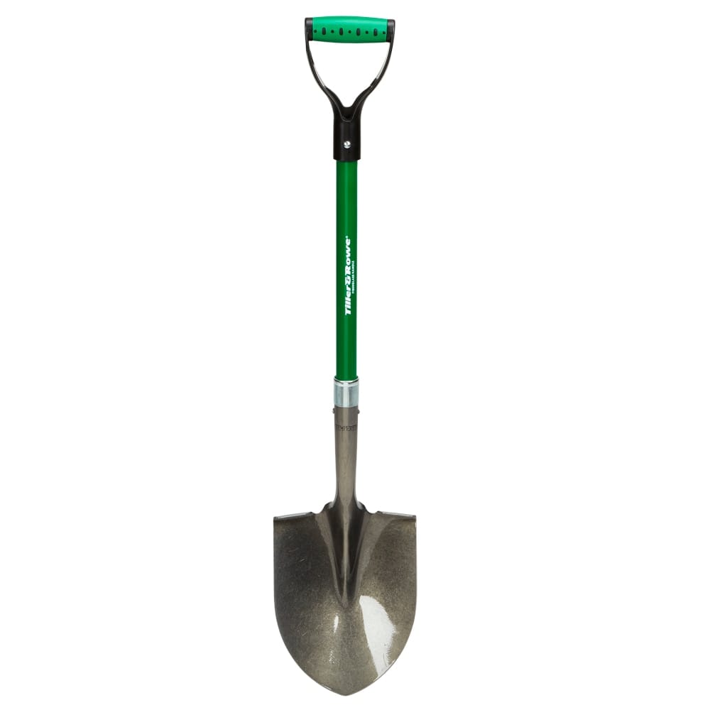 Tiller & Rowe Fiberglass Handle Round Point Shovel