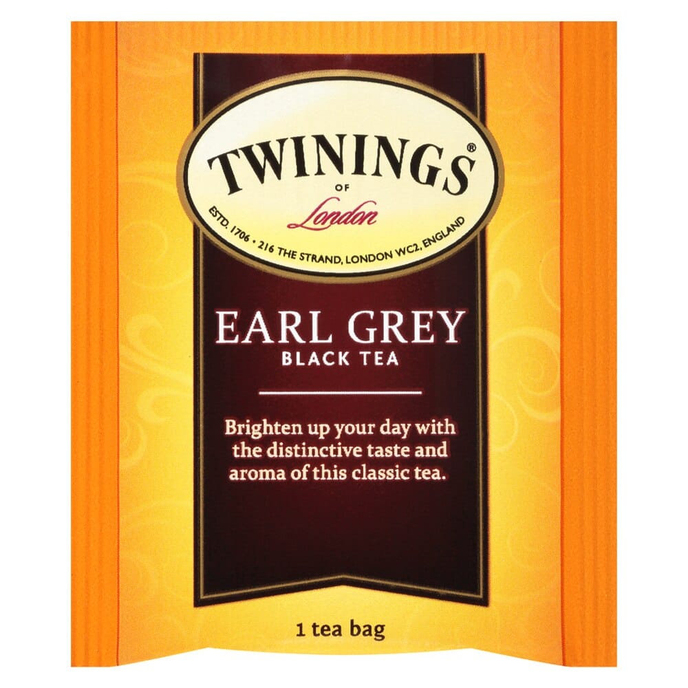 Twinings of London Earl Grey Black Tea Bags, 20 Count