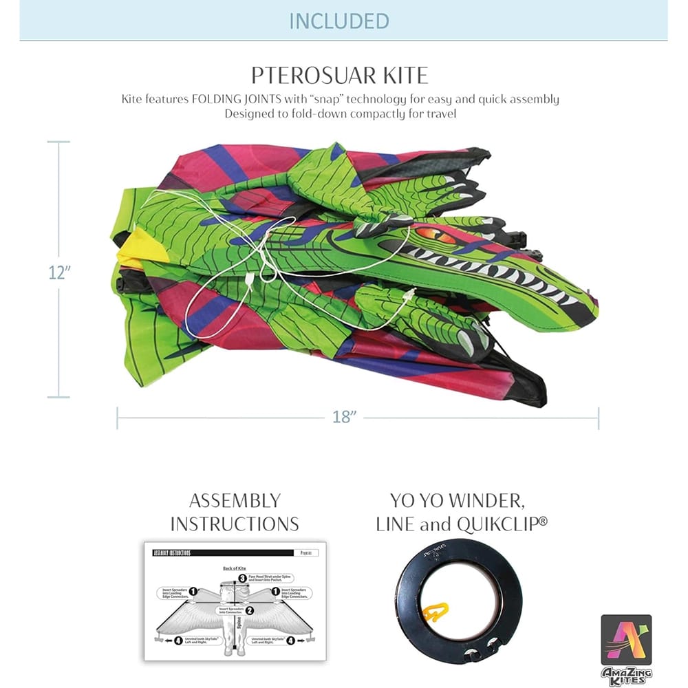 AmaZing Kites 60" Pterosuar Ripstop Nylon Kite