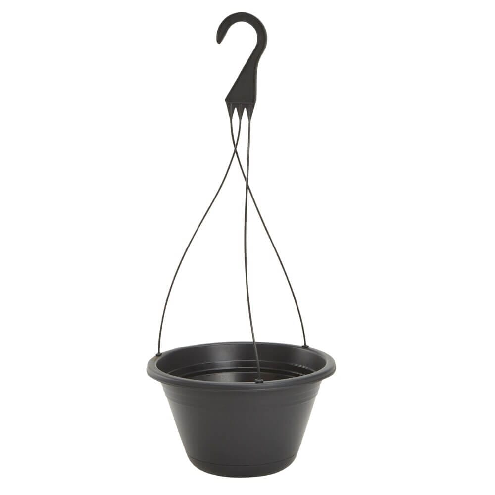 RUGG Resin Hanging Basket Planter, 10"