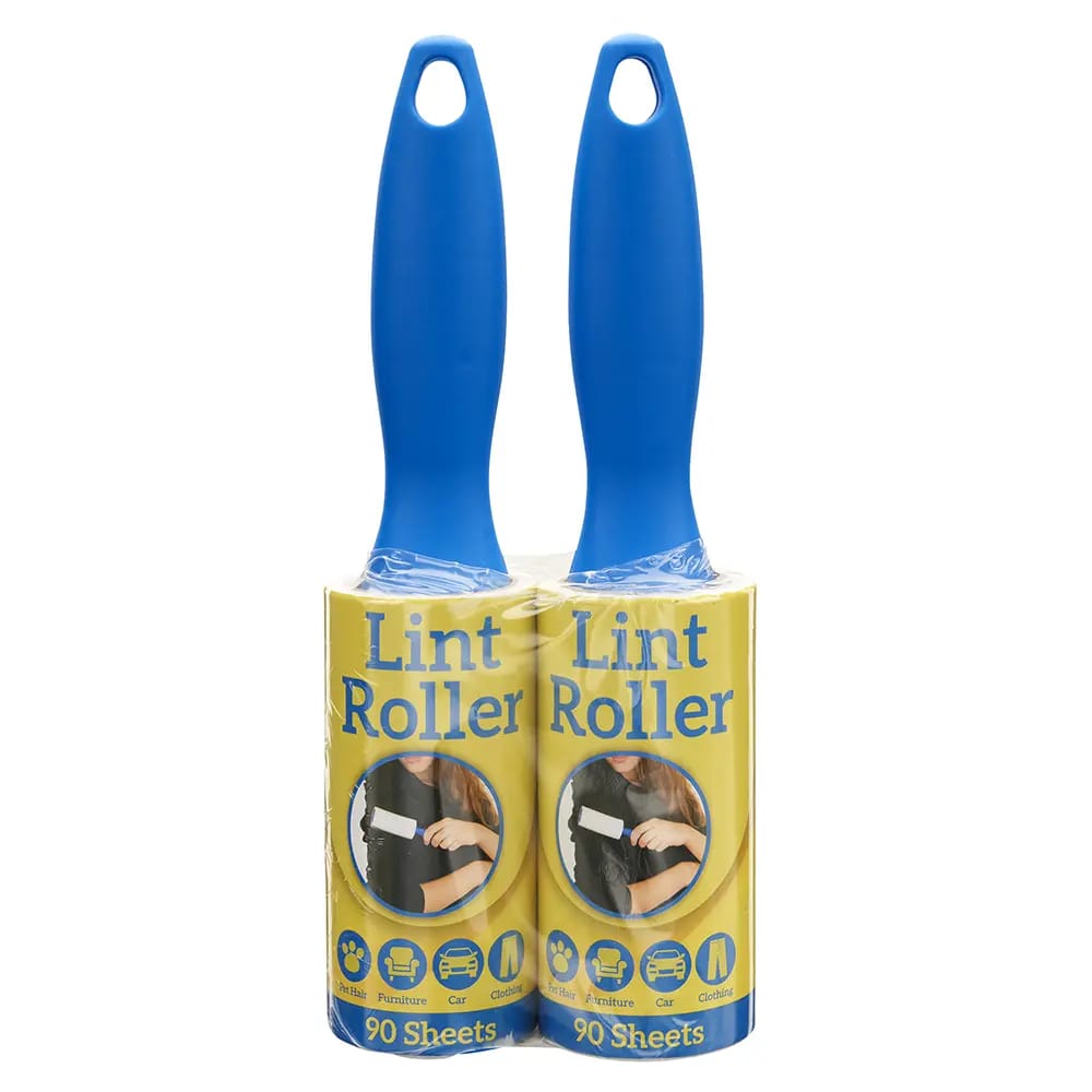 90 Sheet Lint Roller, 2 pk.