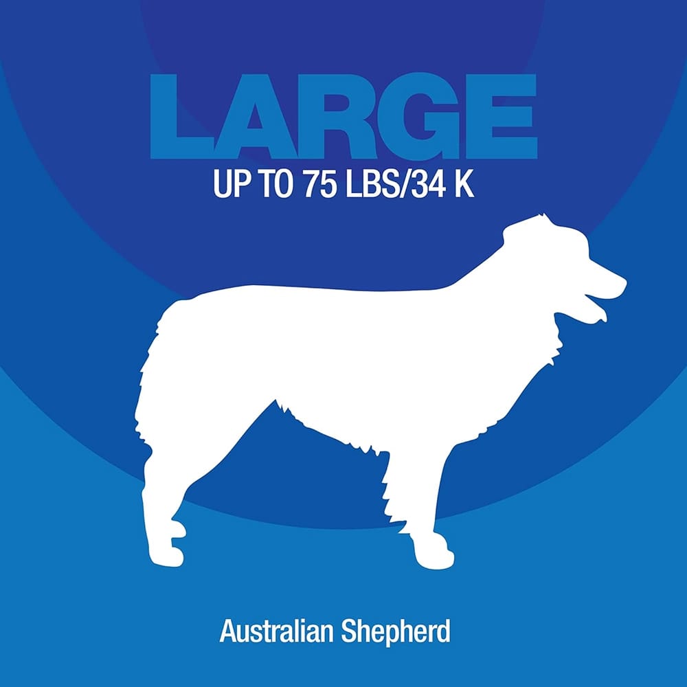 La-Z-Boy Large Chaise Lounger Dog Bed, Blue