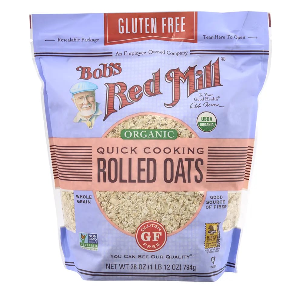 Bob's Red Mill Organic Quick Cooking Rolled Oats, 28 oz