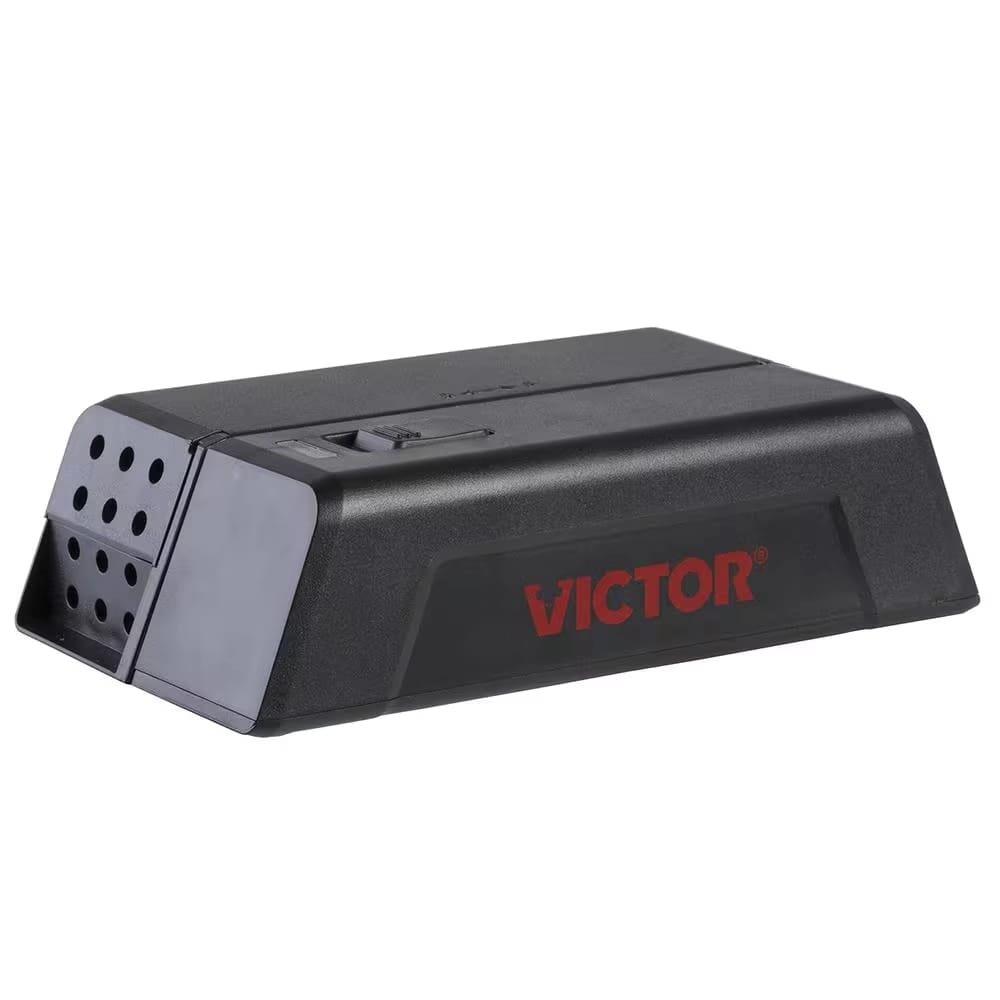 Victor Battery-Powered Instant-Kill Indoor Electronic Mouse Trap, 2 Pack