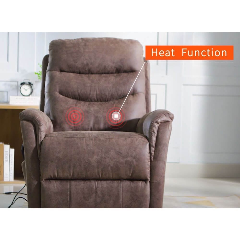 Lifesmart Luxury Power Lift and Massage Chair with Heat Therapy