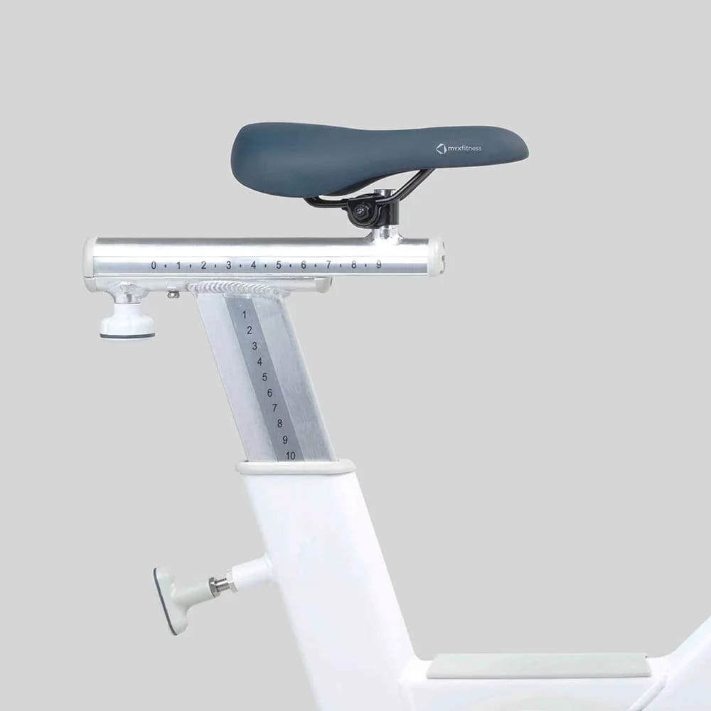 Stationary Fitness Bike, White