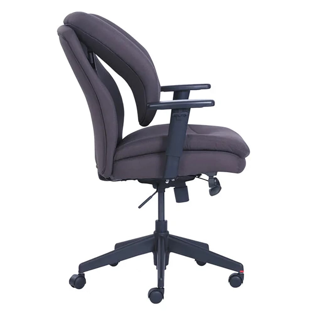 Serta Pedic Cosset Swivel/Tilt Office Chair, Gray