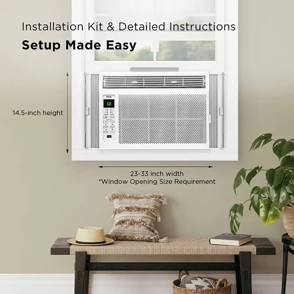 TCL 6,000 BTU Smart Window Air Conditioner