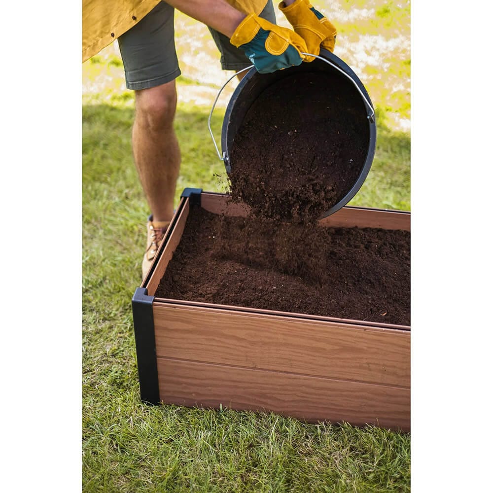 Keter Maple Trough Garden Bed, Brown