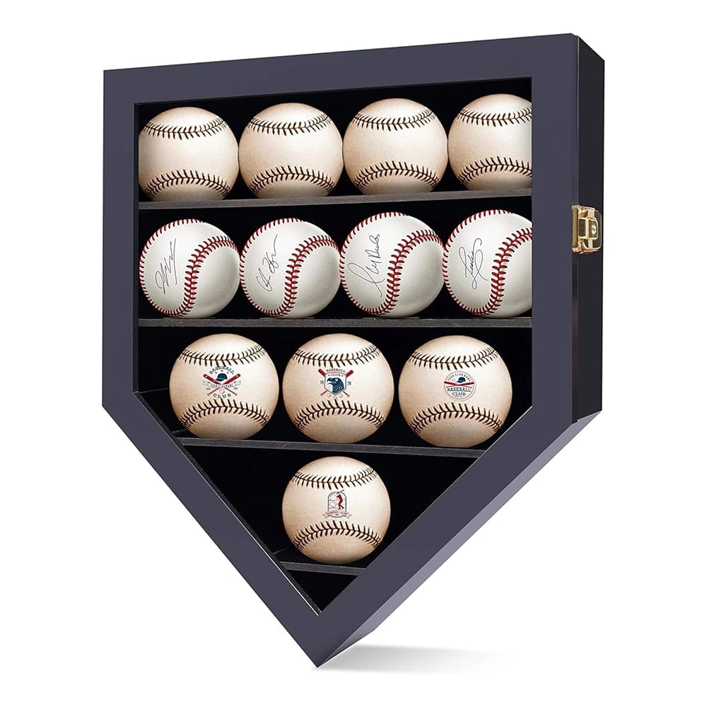 Winbold 12-Baseball Display Case, Black