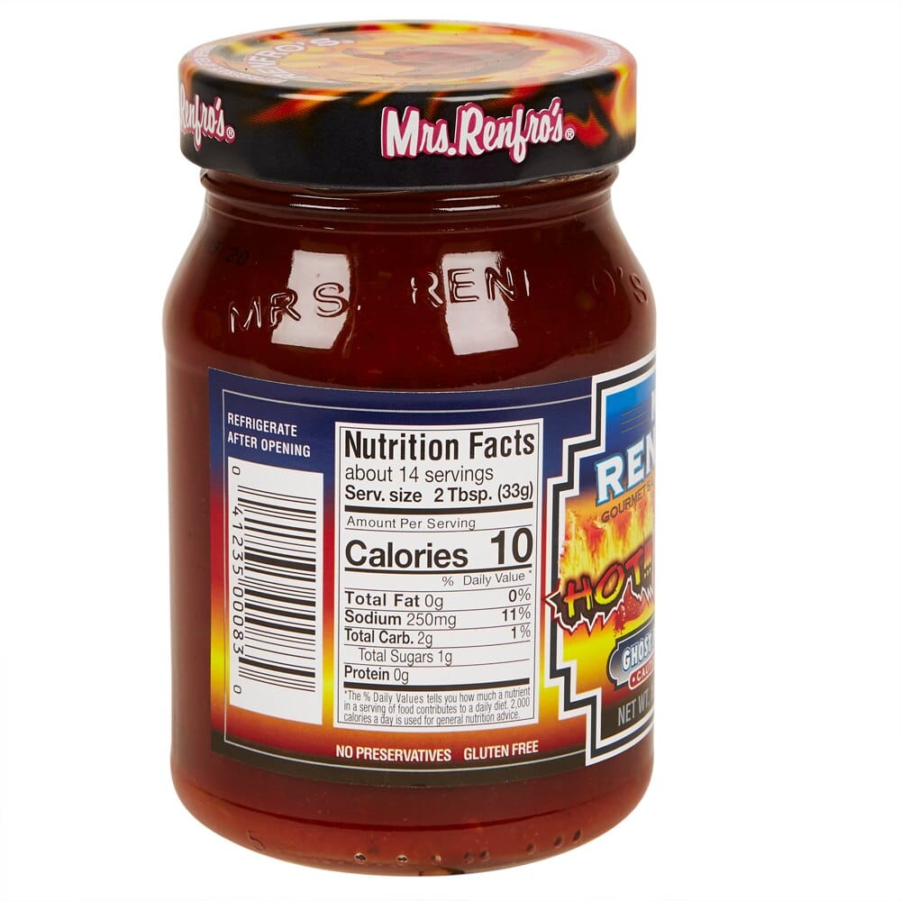 Mrs. Renfro's Ghost Pepper Salsa, 16 oz