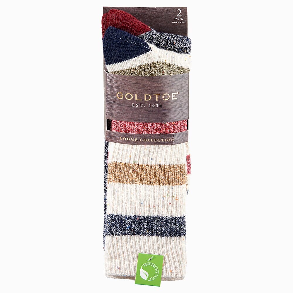 Gold Toe Men's Crew Socks, 2-Pack