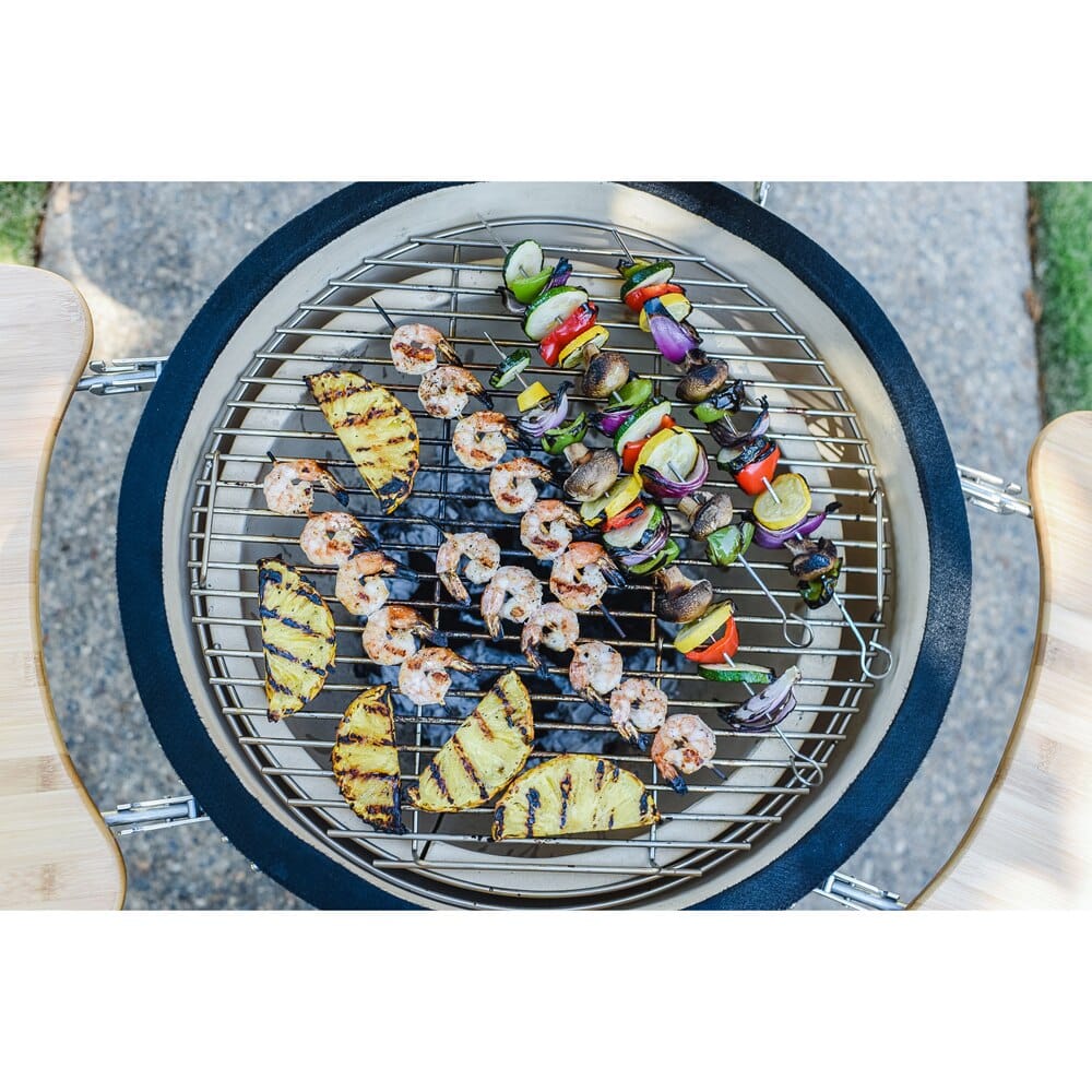 Lifesmart 19" Kamado Ceramic Charcoal Grill