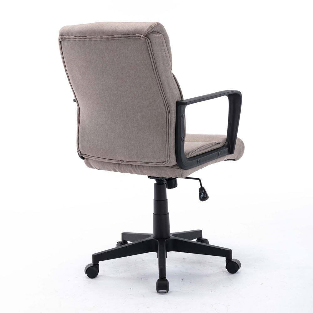 Mid-Back Executive Swivel Task Chair, Brown