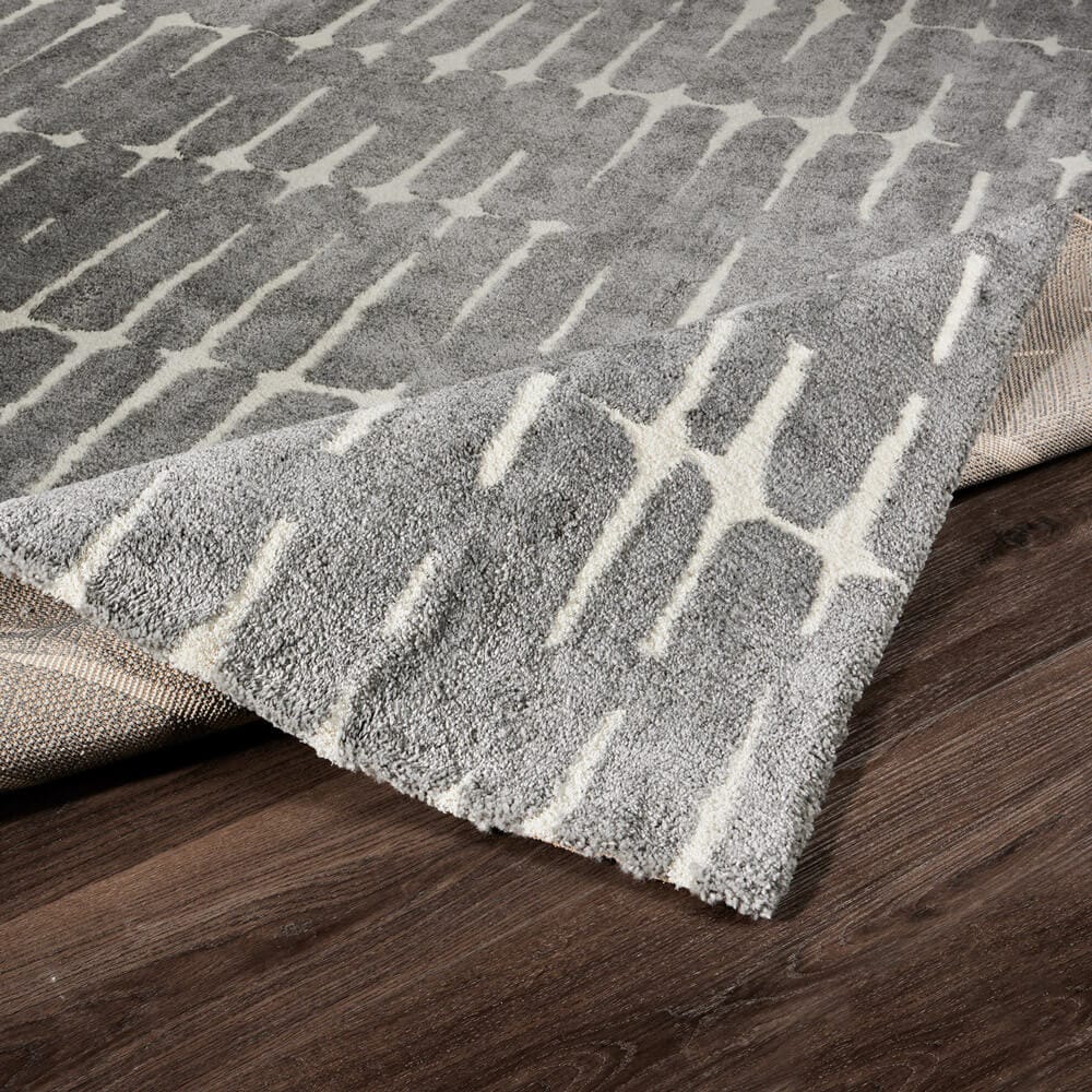 Balta Chill 9'2" x 12' Area Rug, Milo Gray & Ivory