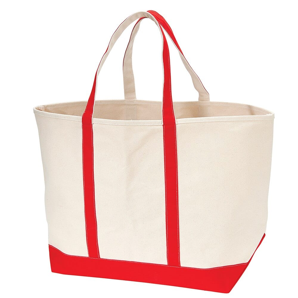 Heavy-Duty Canvas Tote, 17" x 29" x 10"