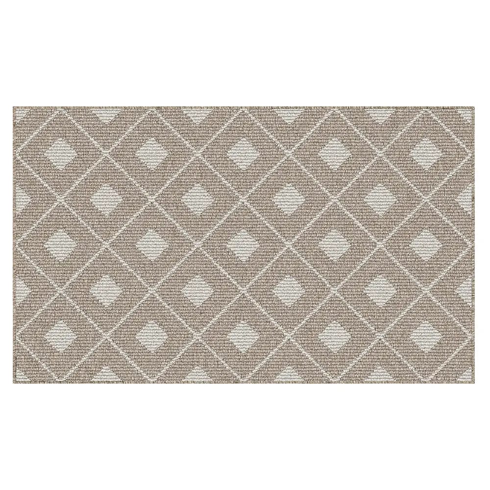 Washable Boho Accent Rug, 18" x 30"