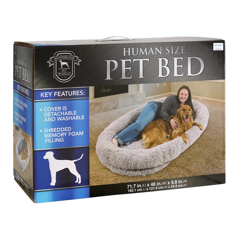 Human Size Pet Bed