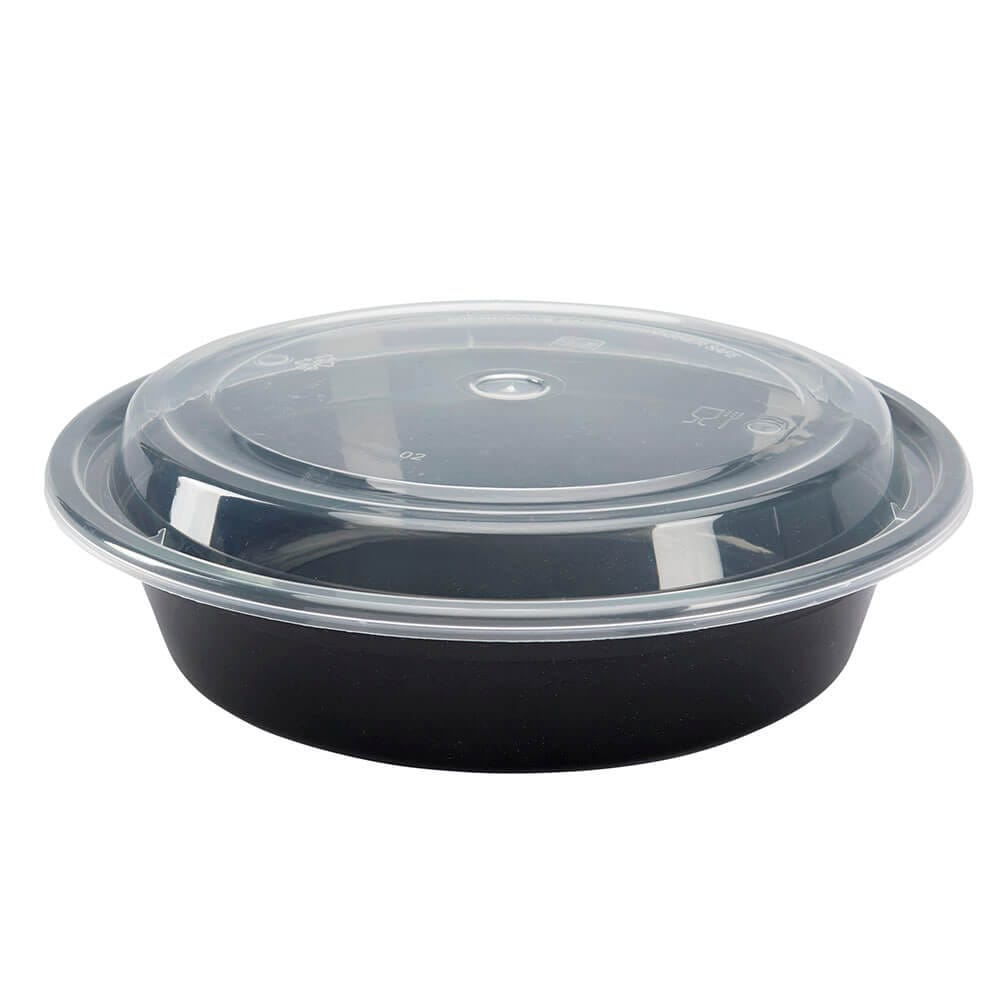 Round Food Container, 22 oz