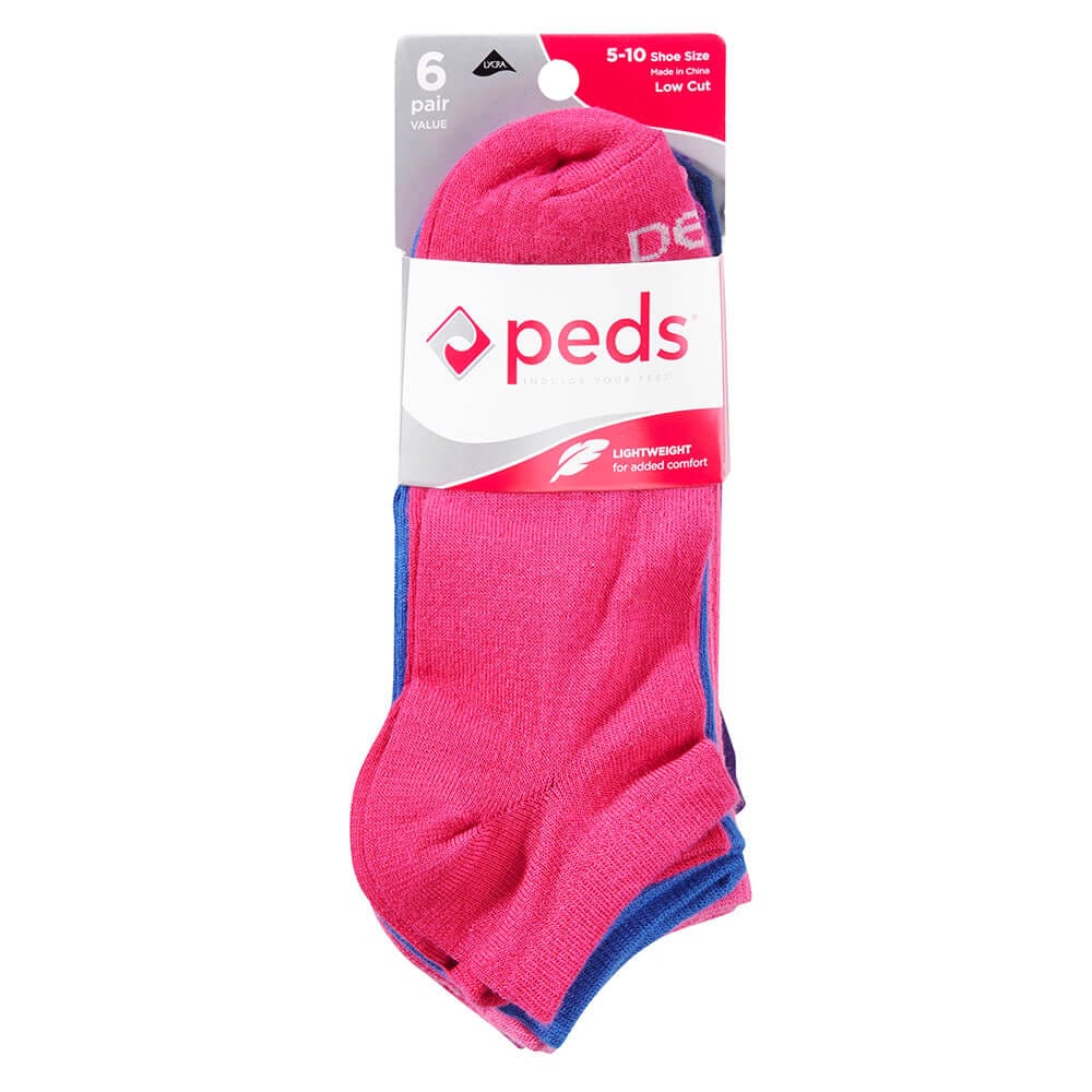 Women's Low Cut Socks, 6 Pack