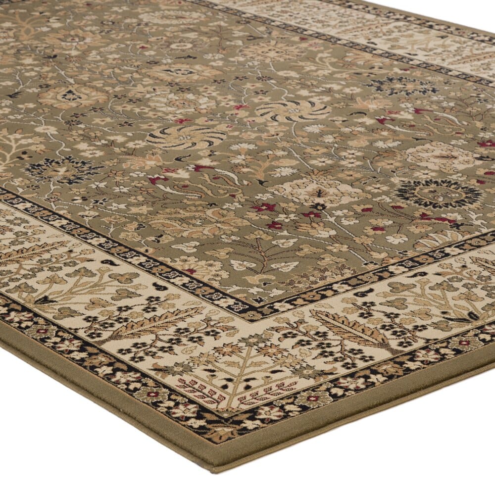 Persian Classics Area Rug, 9'3" x 12'10", Vase Green