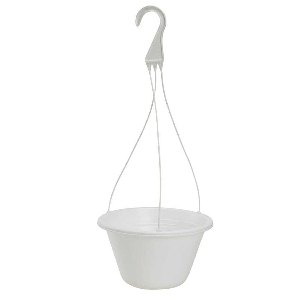 RUGG Resin Hanging Basket Planter, 10"