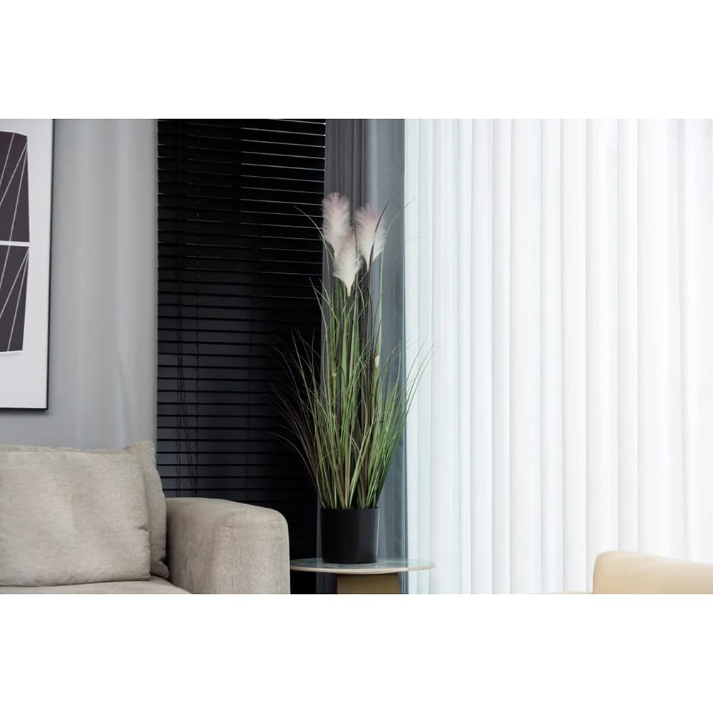Vintage Home 48" Reed Grass with Lavender Ombre Feathers