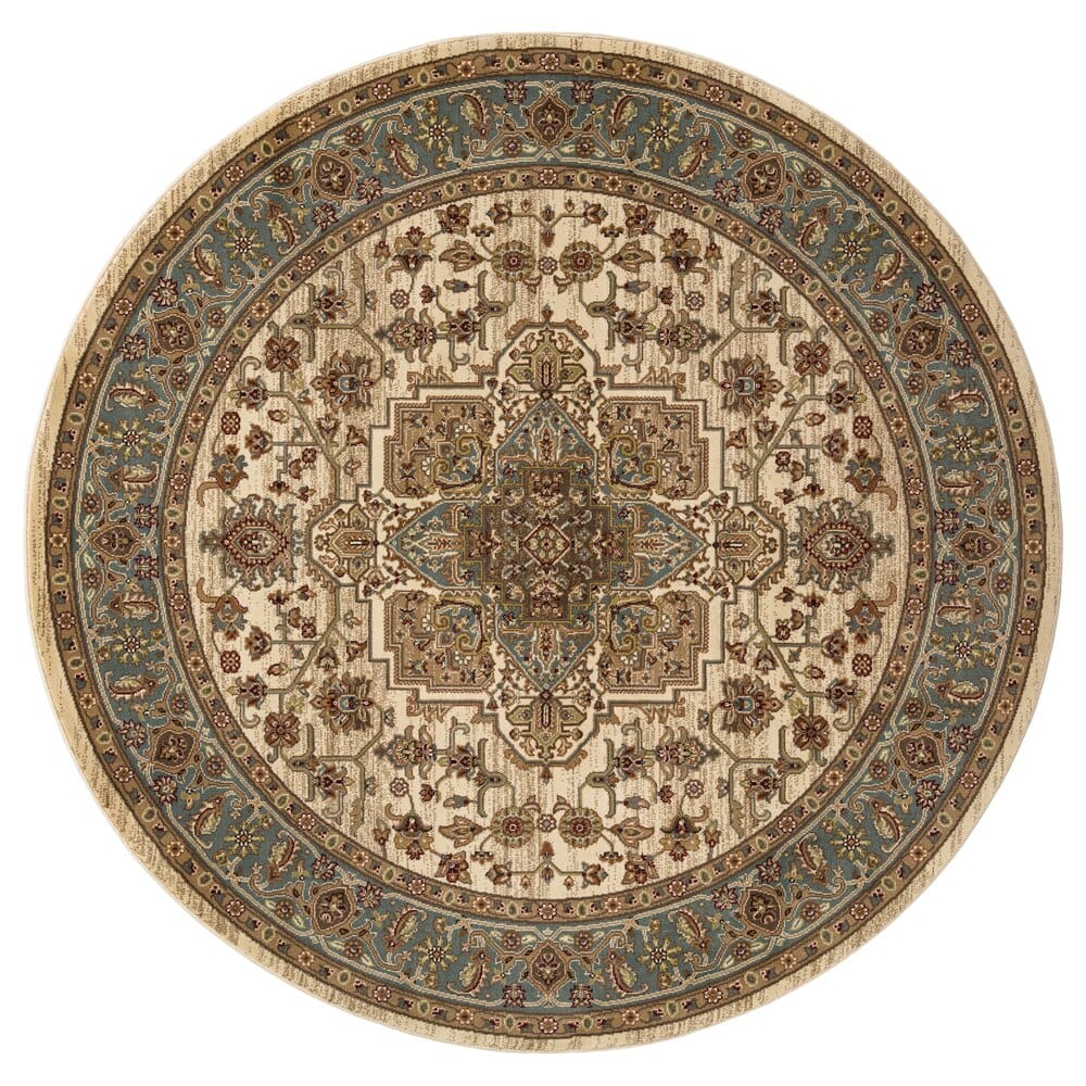 Valencia Area Rug, 5'5" Round 1 Million Point