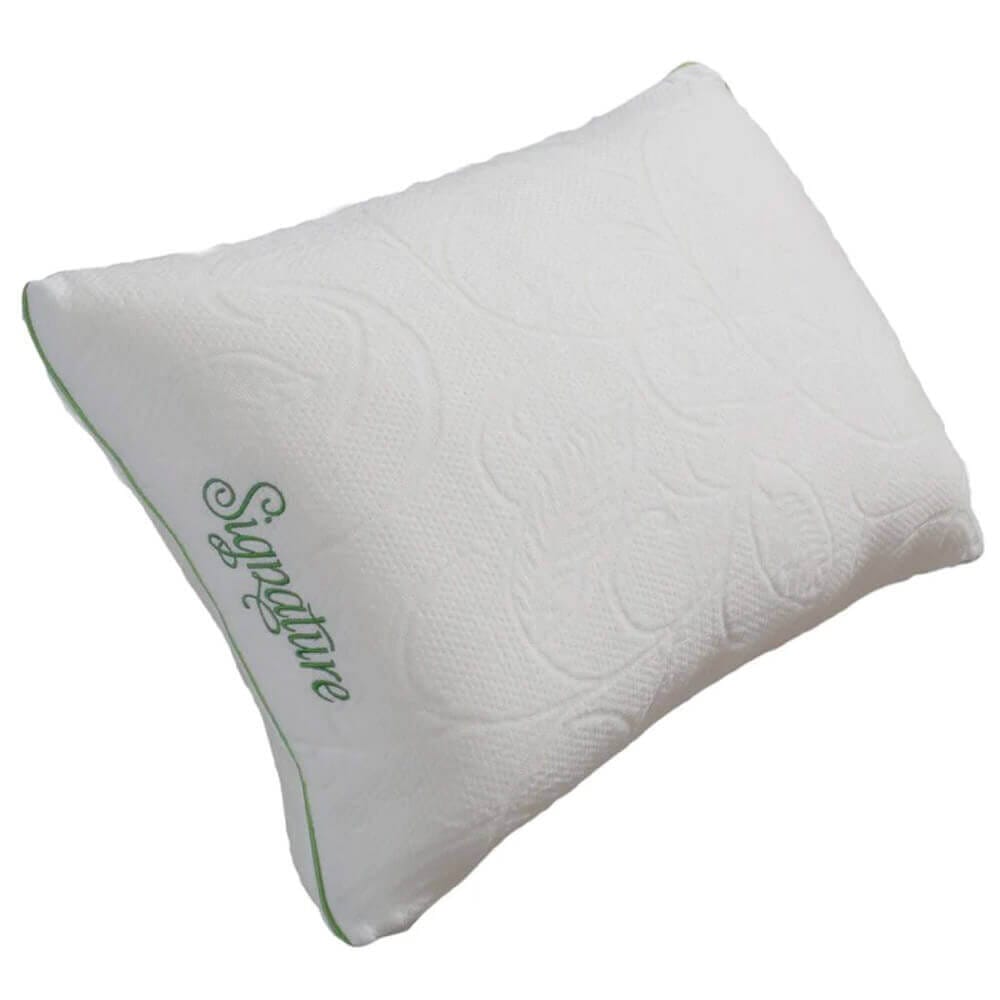 Protect-A-Bed Naturals Collection Firm Support Signature Lavish Tencel Memory Foam Pillow, Queen