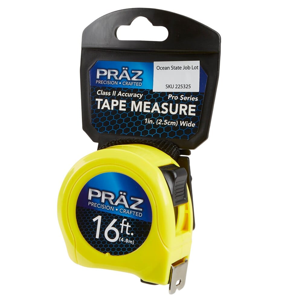 PRAZ Tape Measure, 16'