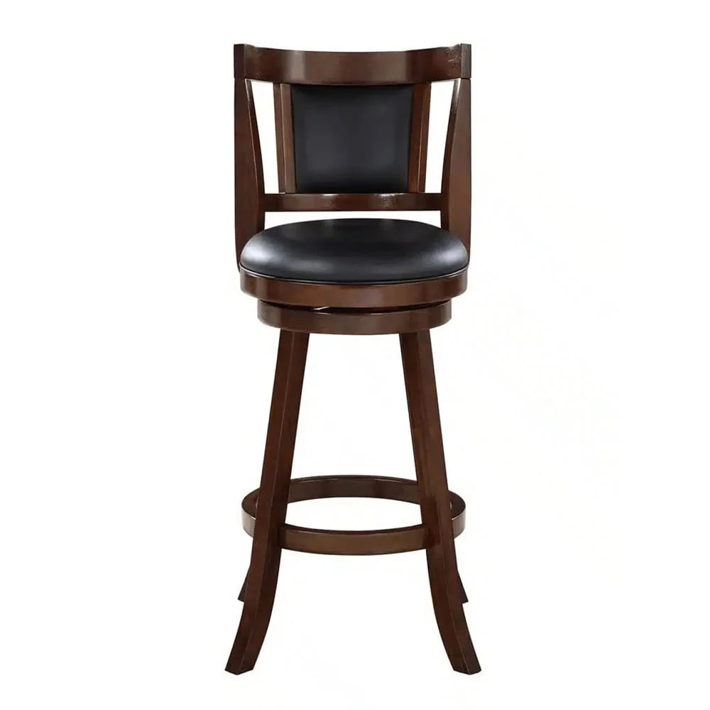 Avianna 24" Swivel Counter Stool, Cappuccino