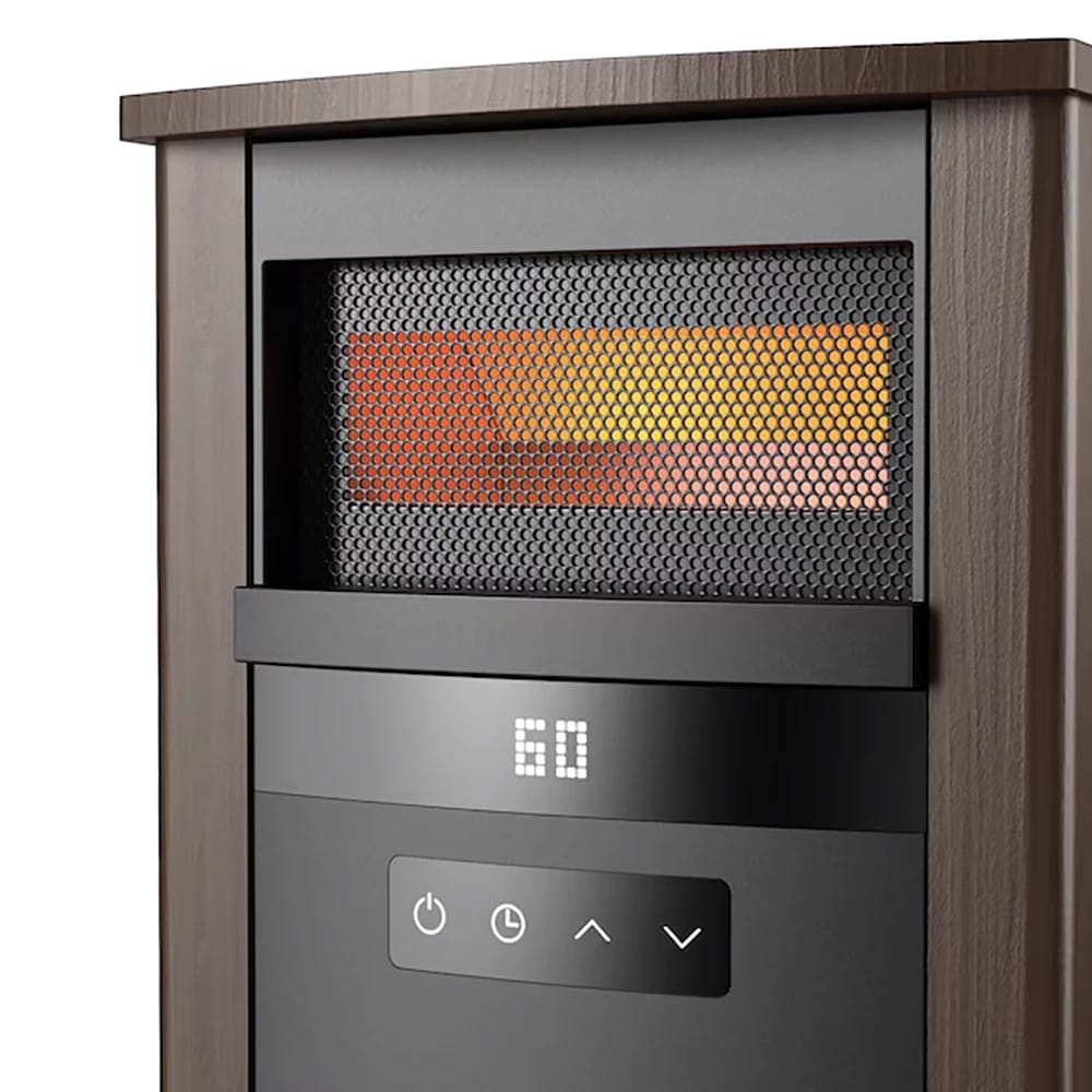 Utilitech Infrared Quartz Cabinet Indoor Electric Space Heater with Adjustable Thermostat