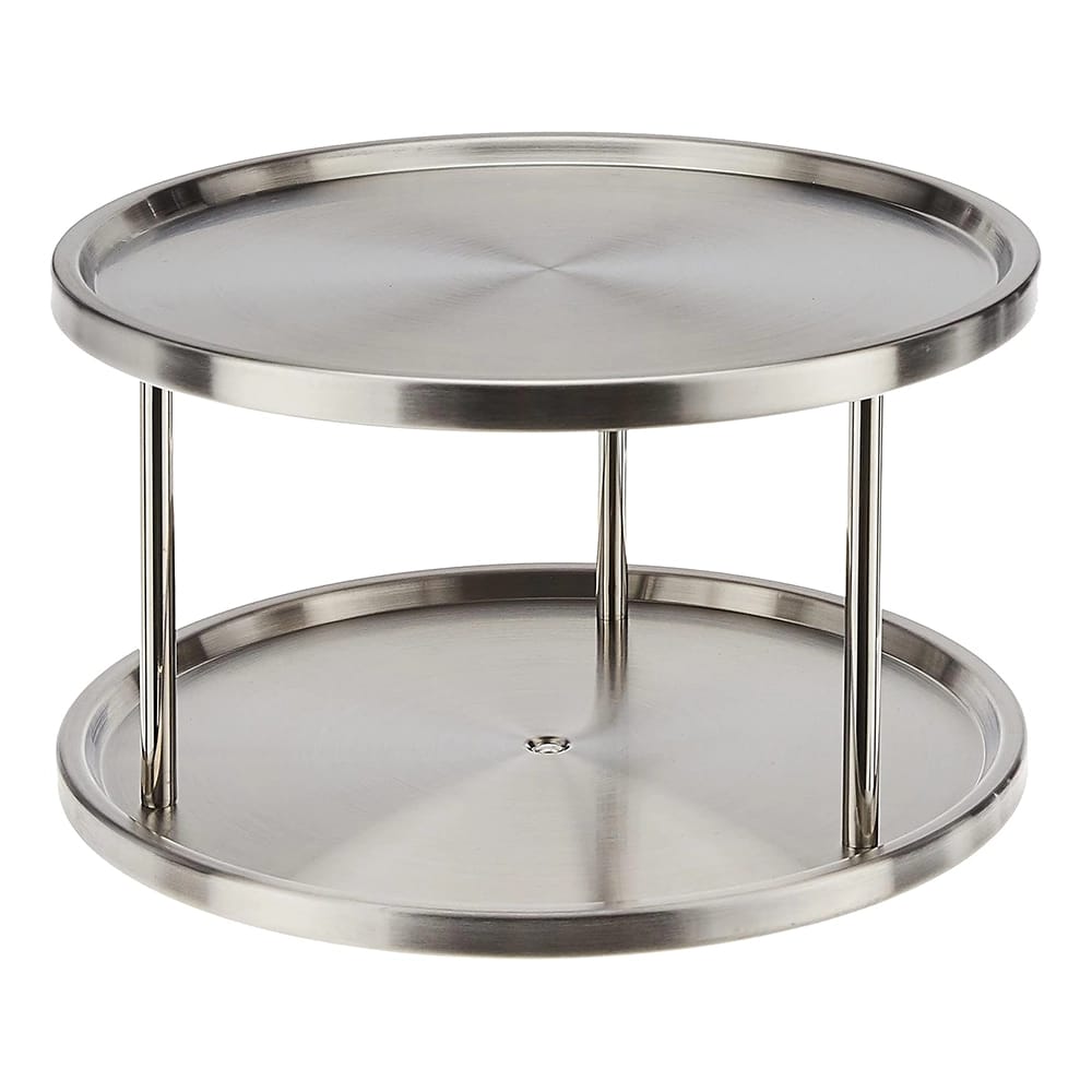 Estilo Stainless Steel 2-Tier Lazy Susan