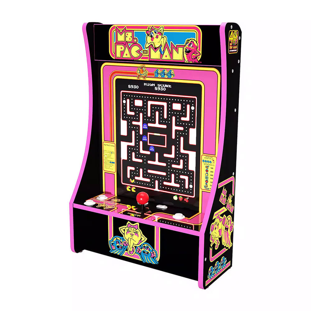 Arcade1Up Ms. Pac-Man 40th Anniversary 10-in-1 Party-Cade