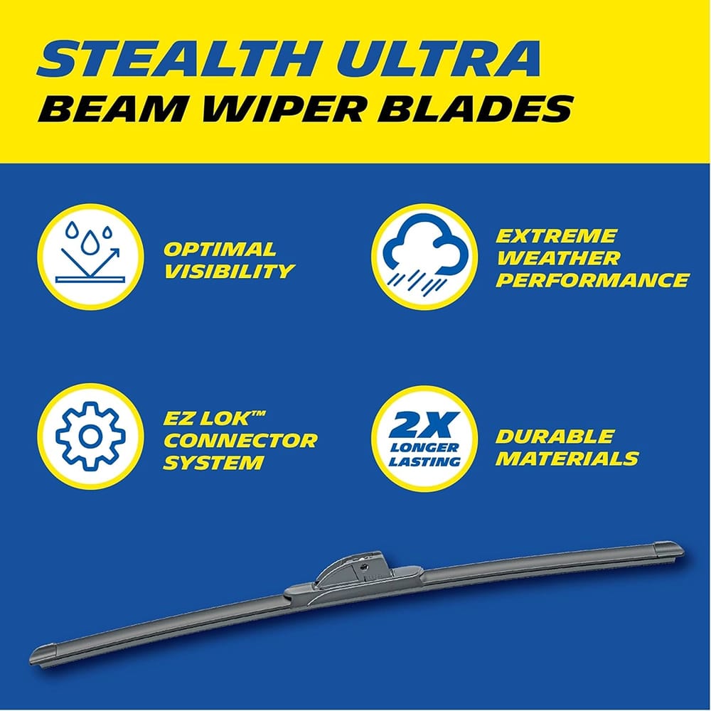 Michelin Stealth Ultra Wiper Blades, 22"/22", 2 Pack