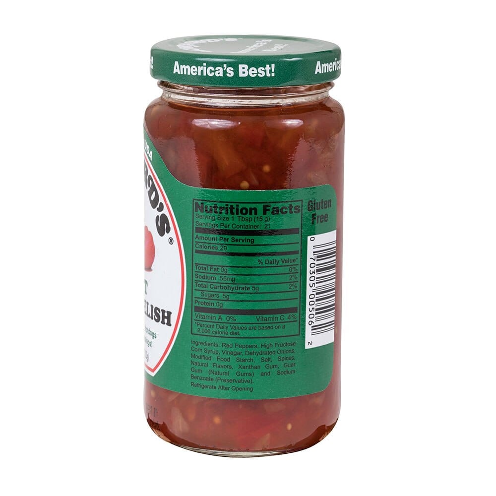 Howard's Sweet Pepper Relish, 11 oz