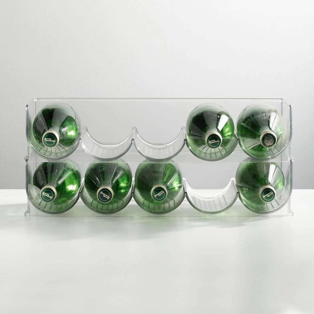 mDesign Free-Standing Wine Rack, 4 Pack